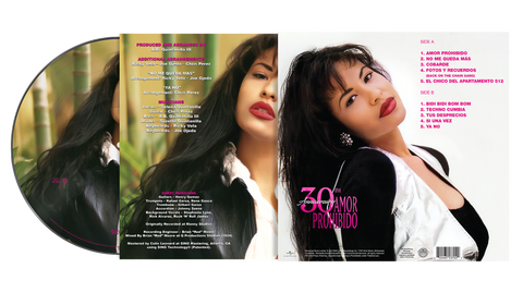 Amor Prohibido Picture Disc Vinilo - Edición 30 Aniversario - Importado