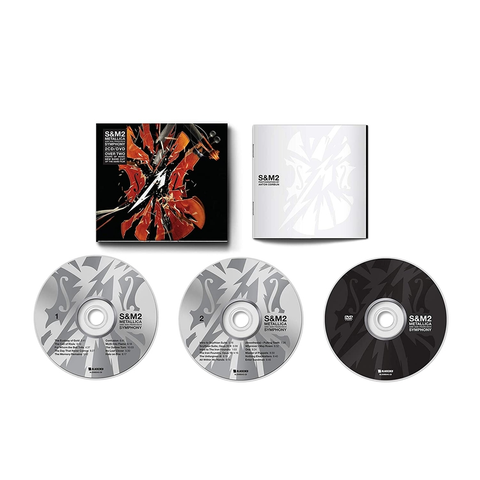 DOS CD'S+DVD - METALLICA, SAN FRANCISCO SYMPHONY -  S&M2 - IMPORTADO