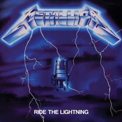 Ride The Lightning - Electric Blue 1LP - Importado