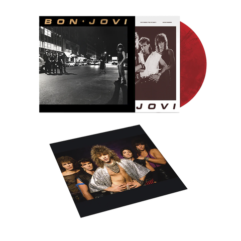 Bon Jovi Edición Limitada 40th Aniversario LP Ruby - Importado