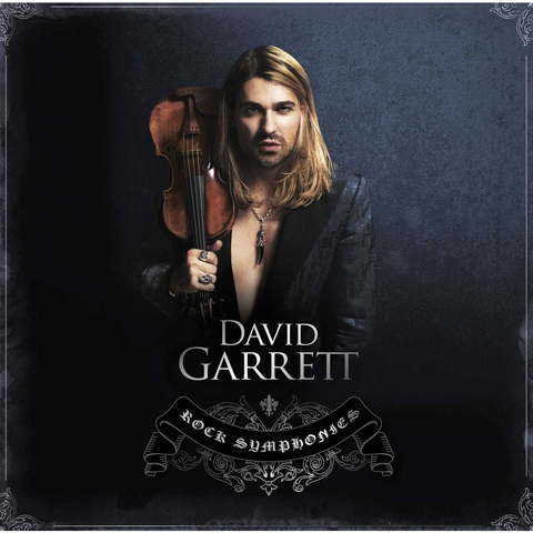CD - DAVID GARRETT - ROCK SYMPHONIES - IMPORTADO