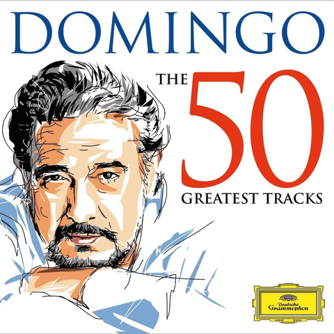 DOS CD's - PLÁCIDO DOMINGO - 50 GREATEST TRACKS - IMPORTADO