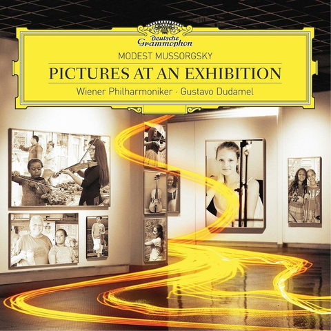 CD - WIENER PHILHARMONIKER, GUSTAVO DUDAMEL, MUSSORGSKY- PICTURES AT AN EXHIBITION