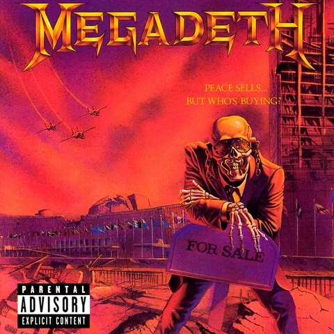 VINILO - MEGADETH - PEACE SELLS...BUT WHO'S BUYING? - IMPORTADO