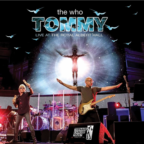TRES VINILOS - THE WHO - TOMMY LIVE AT THE ROYAL ALBERT HALL - IMPORTADO