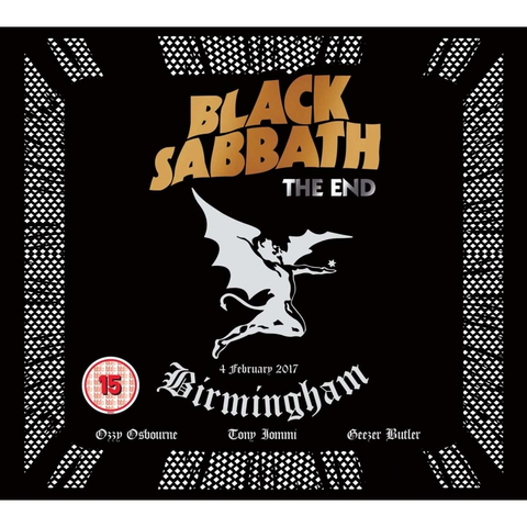 CD+DVD - BLACK SABBATH - THE END - IMPORTADO