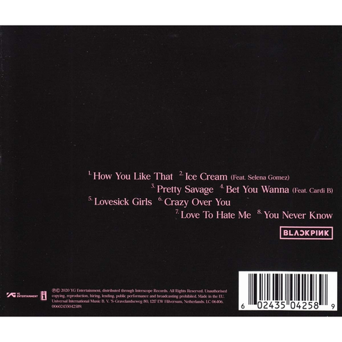 CD - BLACKPINK - THE ALBUM - IMPORTADO