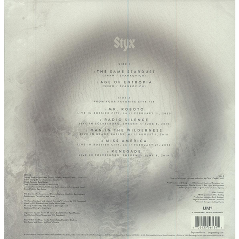 VINILO - STYX - THE SAME STARDUST EP - IMPORTADO