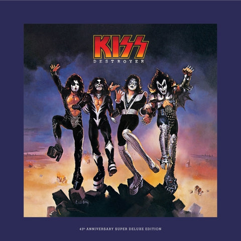 5 CD & BLU RAY - KISS - DETROYER 45 (SUPER DELUXE) - IMPORTADO