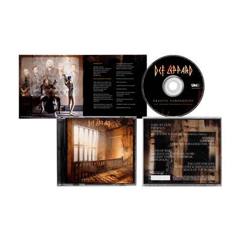 DEF LEPPARD WITH THE ROYAL PHILHARMONIC ORCHESTRA - DRASTIC SYMPHONIES CD - IMPORTADO