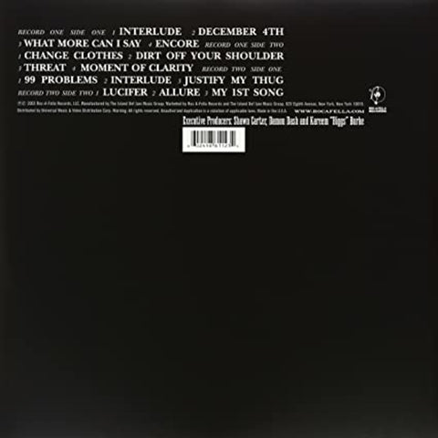 DOS VINILOS - JAY-Z - THE BLACK ALBUM (EXPLICIT) - IMPORTADO