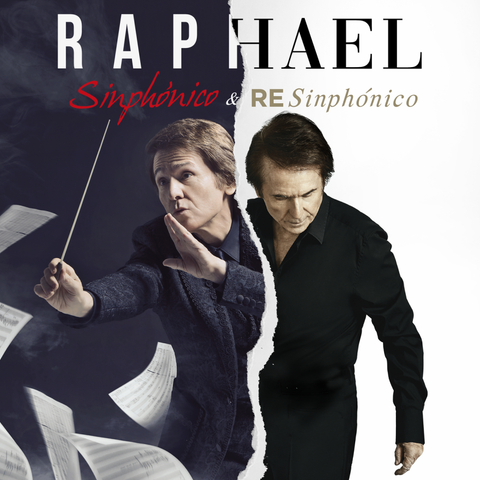 DOS CD's - RAPHAEL - SINPHONICO & RESINPHONICO - IMPORTADO