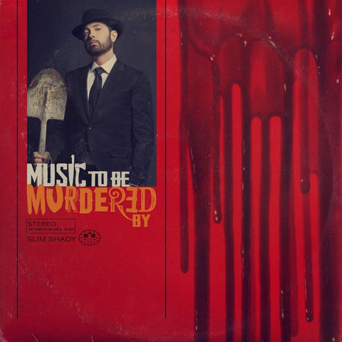 DOS VINILOS - EMINEM - MUSIC TO BE MURDERED BY - IMPORTADO