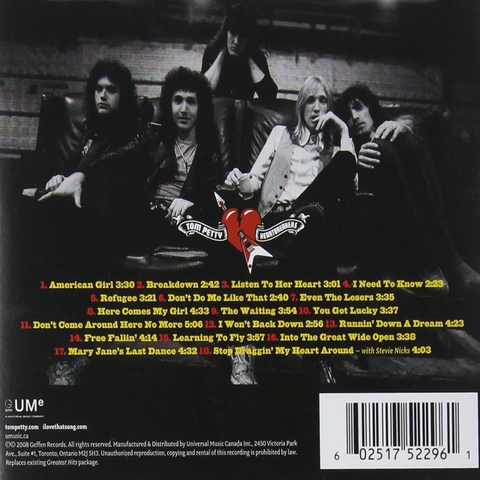 CD - TOM PETTY AND THE HEARTBREAKERS - GREATEST HITS - IMPORTADO