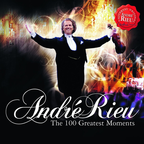 DOS CD's - ANDRÉ RIEU - 100 GREATEST MOMENTS - IMPORTADO
