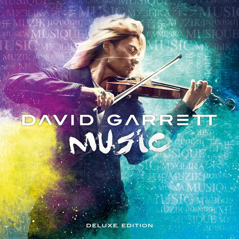 CD+DVD - DAVID GARRETT - MUSIC -DELUXE EDITION - IMPORTADO