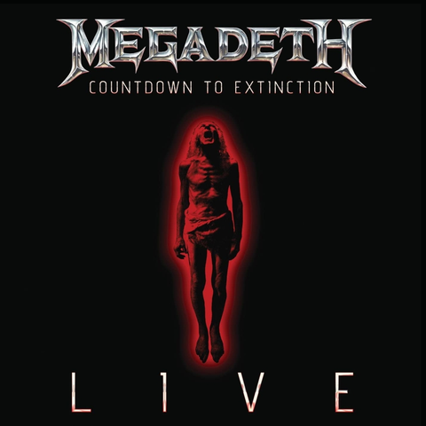 CD - MEGADETH - COUNTDOWN TO EXTINCTION: LIVE - IMPORTADO