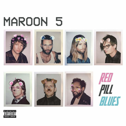 CD - MAROON 5 - RED PILL BLUES (VERSIÓN INTERNACIONAL ESTÁNDAR) - IMPORTADO