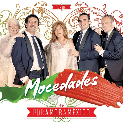 CD+DVD MOCEDADES - POR AMOR A MEXICO - IMPORTADO