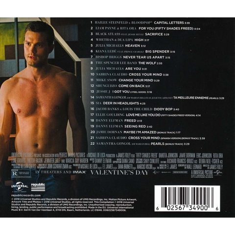 CD - VARIOUS ARTISTS - FIFTY SHADES FREED