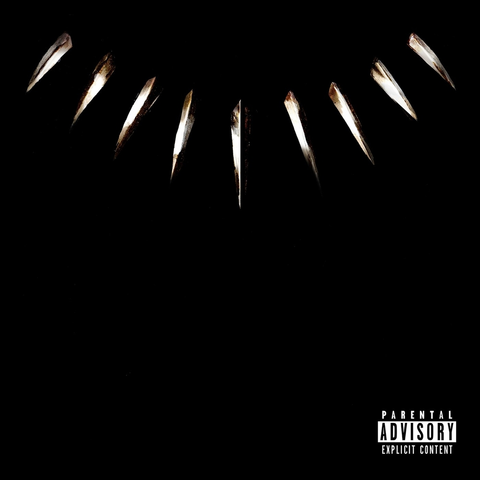 CD - VARIOUS ARTISTS - BLACK PANTHER THE ALBUM FROM AND INSPIRED BY - IMPORTADO