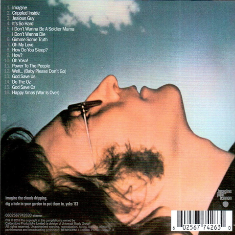 CD - JOHN LENNON - IMAGINE - IMPORTADO