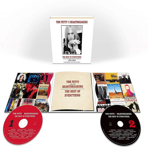DOS CD's - TOM PETTY AND THE HEARTBREAKERS - THE BEST OF EVERYTHING - THE DEFINITIVE CAREER SPANNING HITS COLLECTION 1976-2016 - IMPORTADO