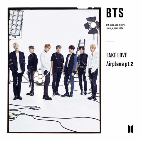 CD+DVD - BTS - FAKE LOVE / AIRPLANE PT.2 - IMPORTADO