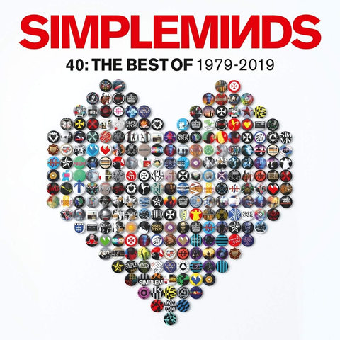 CD - SIMPLE MINDS - 40: THE BEST OF SIMPLE MINDS 1979 - 2019 - IMPORTADO