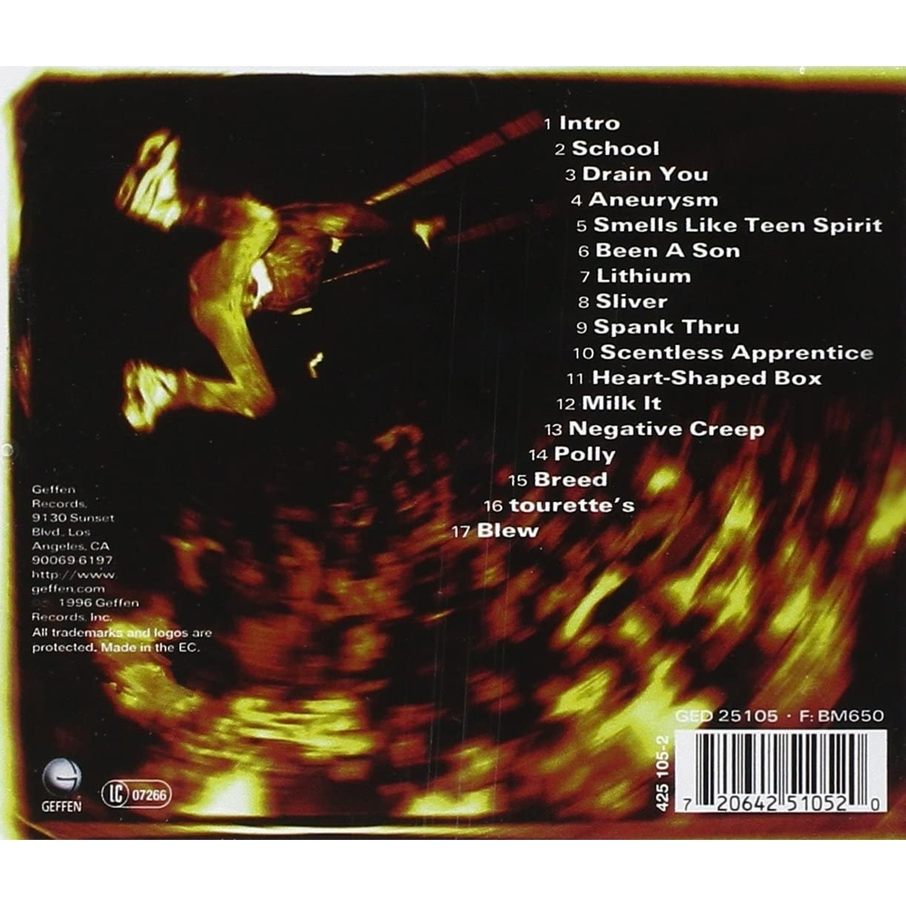 CD - NIRVANA - FROM THE MUDDY BANKS OF THE WISHKAH - IMPORTADO