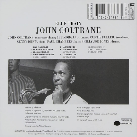 CD - JOHN COLTRANE - BLUE TRAIN - IMPORTADO