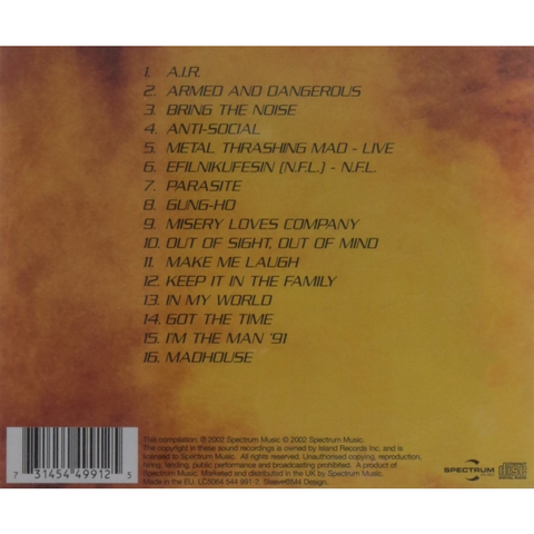 CD - ANTHRAX - THE COLLECTION - IMPORTADO