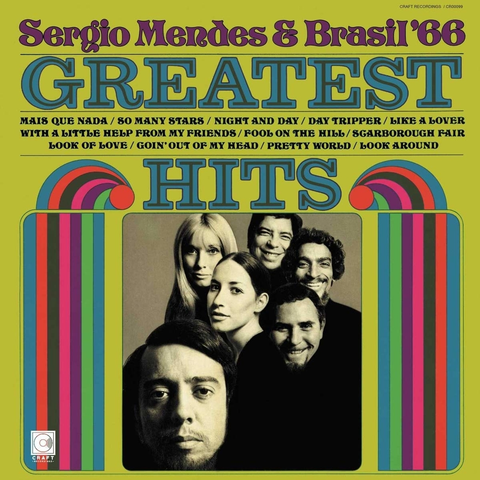 VINILO - SERGIO MENDES & BRASIL '66 - GREATEST HITS - IMPORTADO
