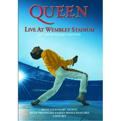 DVD - QUEEN - LIVE AT WEMBLEY STADIUM - IMPORTADO